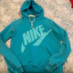 Light blue Nike hoodie